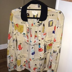 Kate Spade Martini Blouse